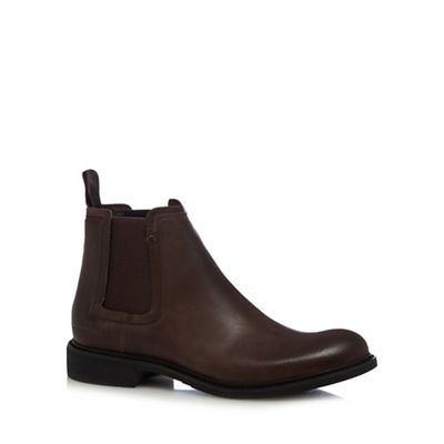 G-Star Raw Brown 'Warth' chelsea boots